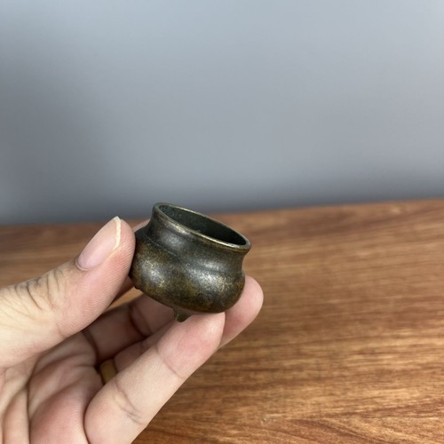 Mini brass incense burner - mini,
